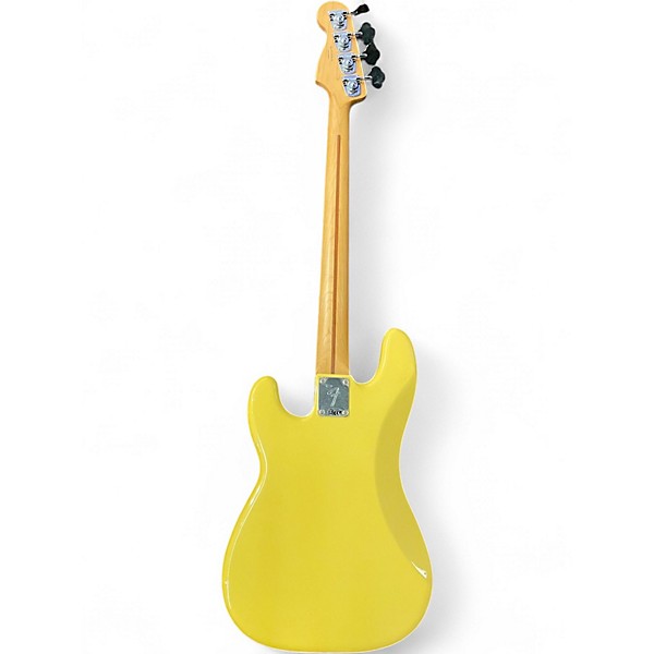 Used 2020 Fender Player Precision Bass Buttercream Electric Bass Guitar