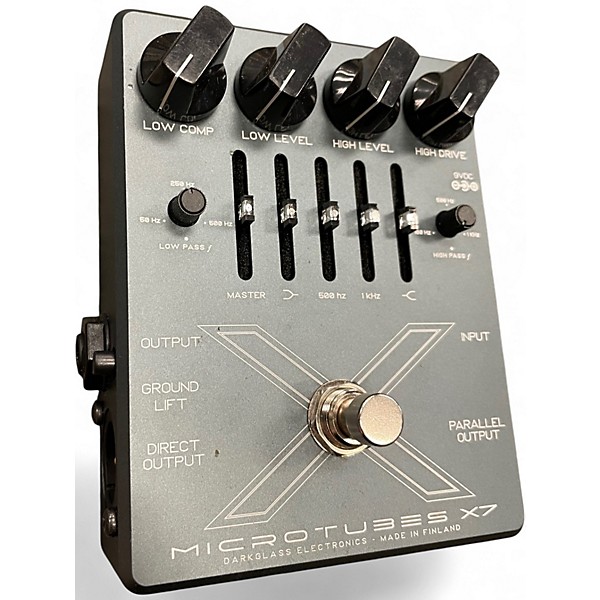 Used Darkglass Microtubes X7 Effect Pedal