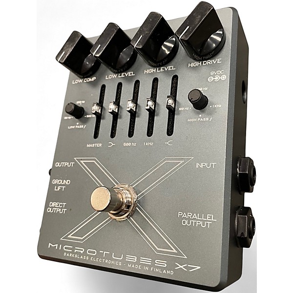 Used Darkglass Microtubes X7 Effect Pedal