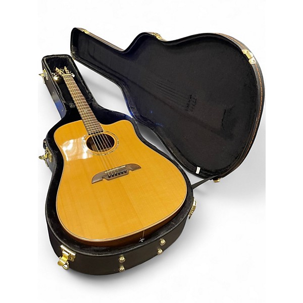 Used Alvarez MD90C Natural Acoustic Electric Guitar