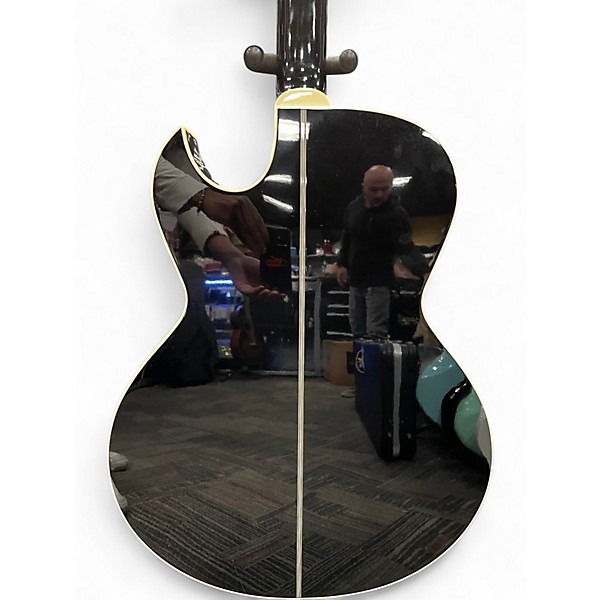 Used Washburn EA21HM Black Solid Body Electric Guitar