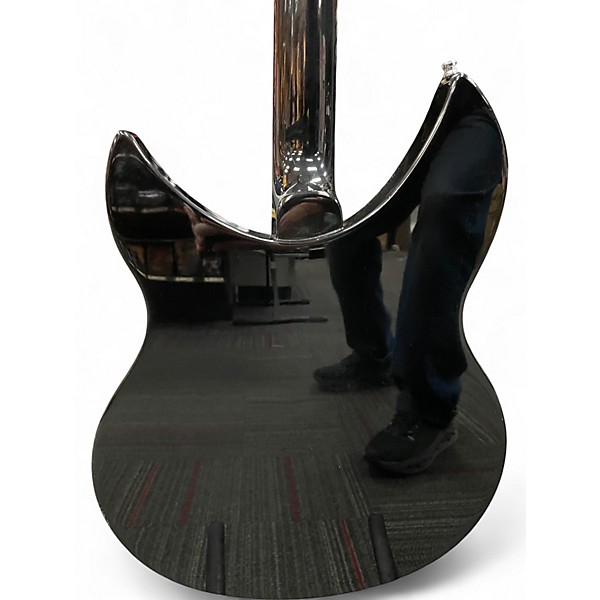 Used 2001 Rickenbacker 330 Black and White Hollow Body Electric Guitar