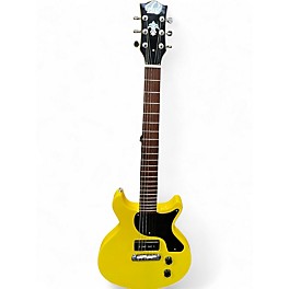Used Iyv LP JR STYLE TV Yellow Solid Body Electric Guitar