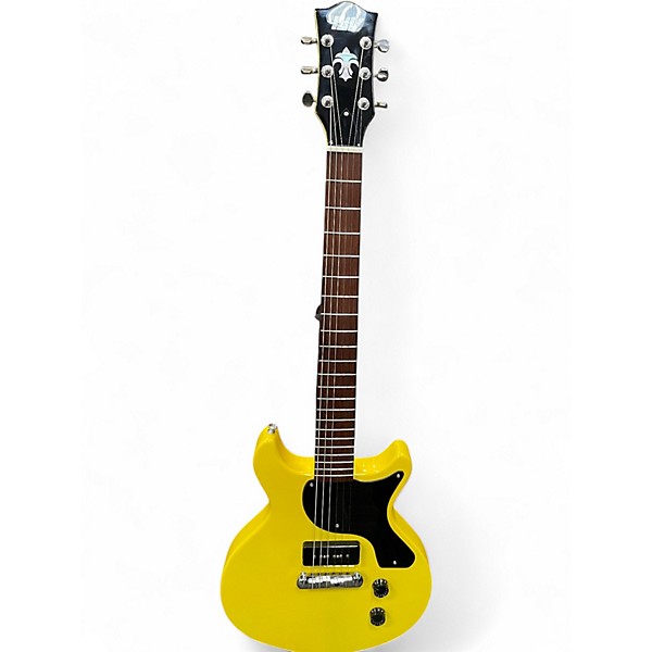 Used Iyv LP JR STYLE TV Yellow Solid Body Electric Guitar