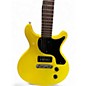 Used Iyv LP JR STYLE TV Yellow Solid Body Electric Guitar