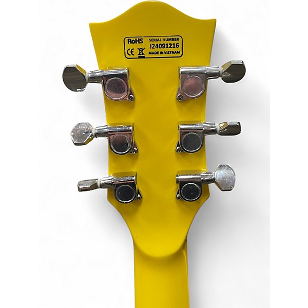 Used Iyv LP JR STYLE TV Yellow Solid Body Electric Guitar