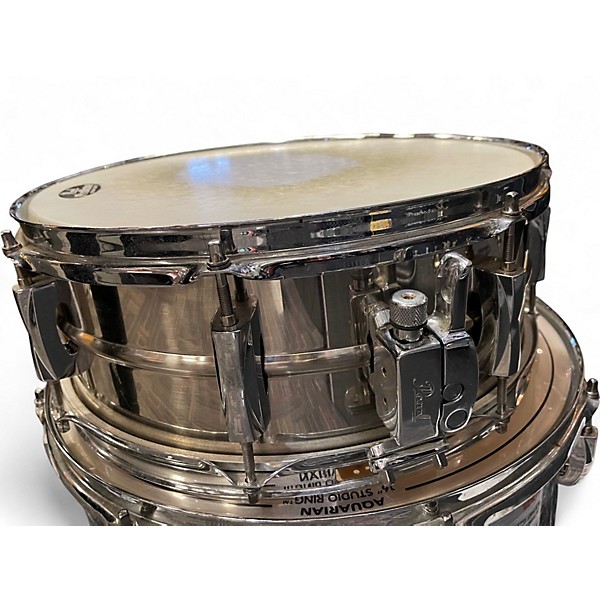 Used Pearl 6X14 Sensitone Snare Silver Drum