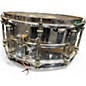 Used Pearl 7X14 Ian Paice Signature Snare Silver Drum