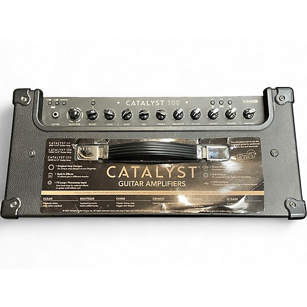 Used Line 6 catalyst 100 Guitar Combo Amp