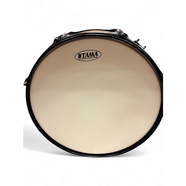 Used TAMA 14.25in zebra works Mapleglo Drum