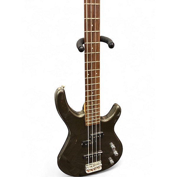 Used Squier MB4 Pewter Electric Bass Guitar