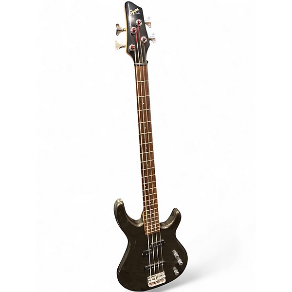 Used Squier MB4 Pewter Electric Bass Guitar