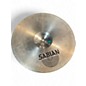 Used SABIAN 18in AA SOUND CONTROL CRASH RIDE Cymbal