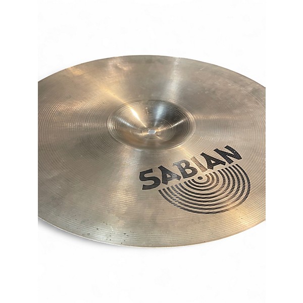 Used SABIAN 18in AA SOUND CONTROL CRASH RIDE Cymbal