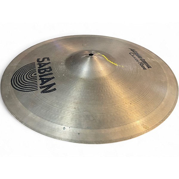 Used SABIAN 18in AA SOUND CONTROL CRASH RIDE Cymbal