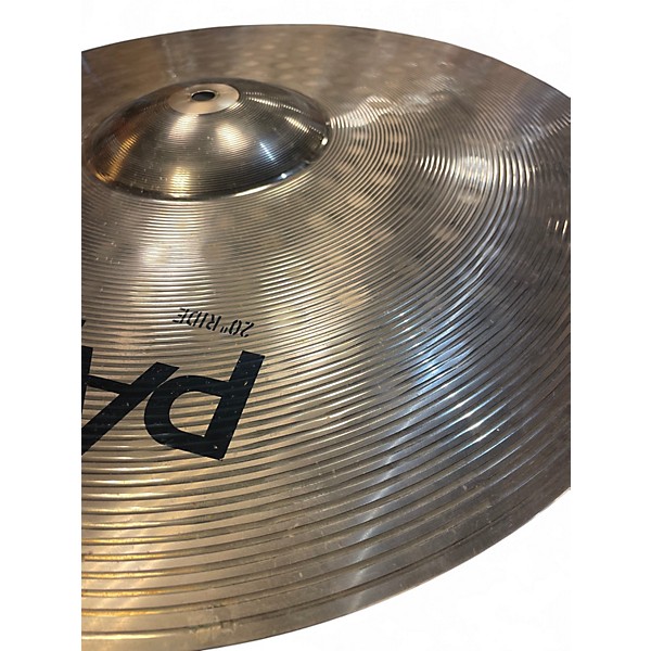 Used Paiste 20in 201 Bronze Cymbal