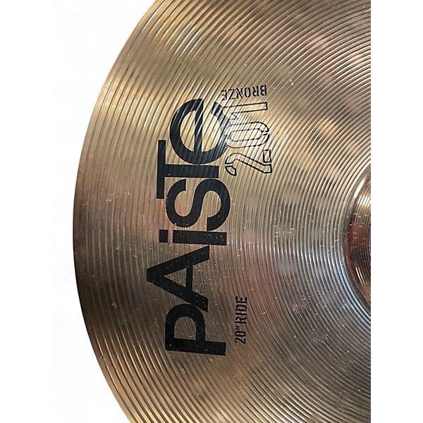 Used Paiste 20in 201 Bronze Cymbal