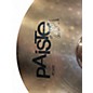 Used Paiste 20in 201 Bronze Cymbal