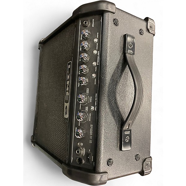 Used Line 6 Spider IV 15W 1X8 Guitar Combo Amp