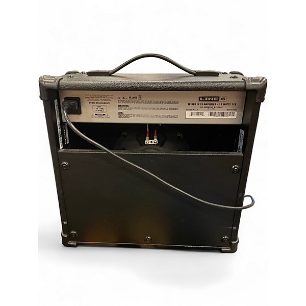 Used Line 6 Spider IV 15W 1X8 Guitar Combo Amp