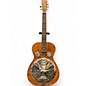 Used Epiphone Dobro Houndog Deluxe with Pickup Natural Flame Resonator Guitar