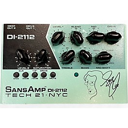 Used Tech 21 DI-2112 Geddy Lee Signature Dual Preamp Direct Box