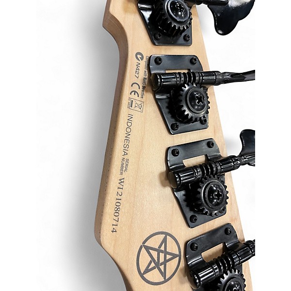 Used ESP LTD FRANK BELLO FBJ-400 Black Electric Bass Guitar