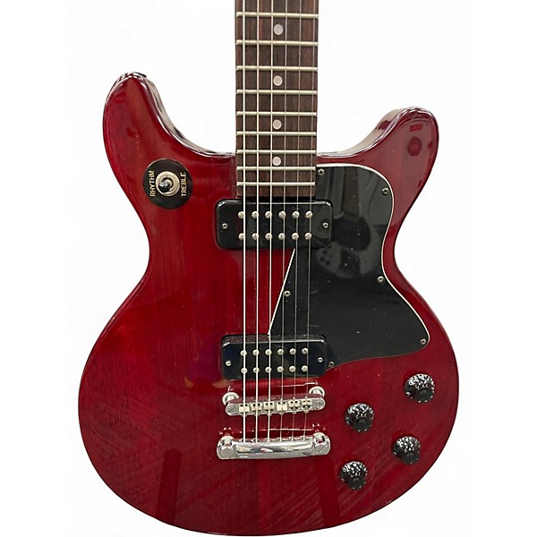 Used Epiphone Les Paul Special Double Cutaway Cherry Solid Body Electric Guitar