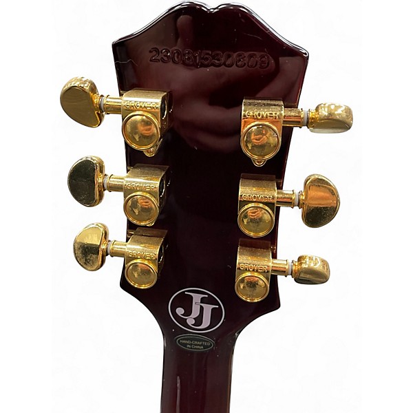 Used Epiphone JERRY CANTRELL WINO LES PAUL CUSTOM WINE RED Solid Body Electric Guitar