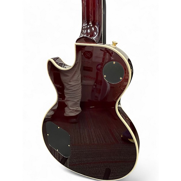 Used Epiphone JERRY CANTRELL WINO LES PAUL CUSTOM WINE RED Solid Body Electric Guitar