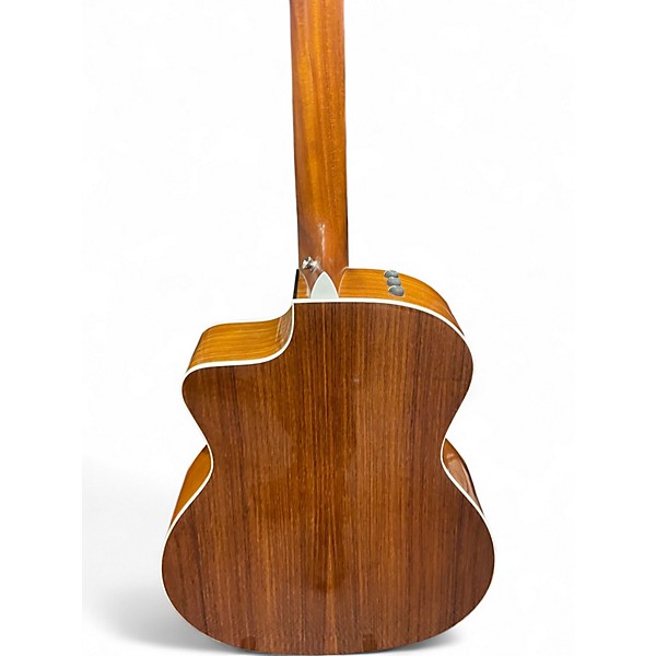 Used Taylor 214CE Deluxe Natural Acoustic Electric Guitar