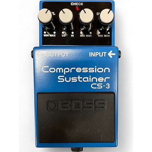 Used 2020s BOSS CS3 Compressor Sustainer Effect Pedal
