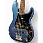 Used Squier Precision Bass Blue Electric Bass Guitar
