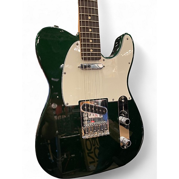 Used 2024 Fender PLAYER II TELECASTER BRITISH RACING GREEN Solid Body Electric Guitar