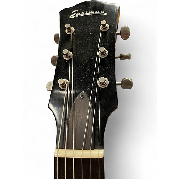 Used Eastman SB55/V Brown Sunburst Solid Body Electric Guitar