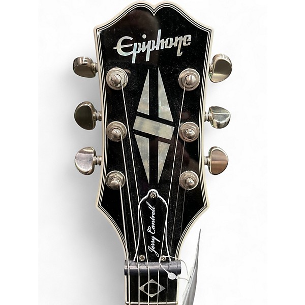 Used 2024 Epiphone Jerry Cantrell Prophecy Alpine White Solid Body Electric Guitar