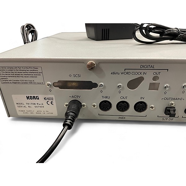Used KORG triton rack