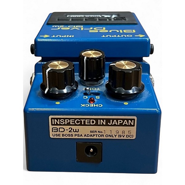 Used BOSS BD2W Blues Driver Waza Craft Effect Pedal