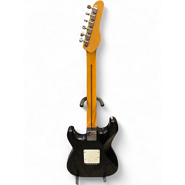 Used Robin Ranger black sparkle Solid Body Electric Guitar