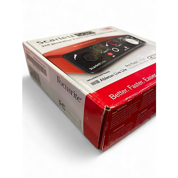 Used Focusrite Scarlett Solo Gen 2 Audio Interface