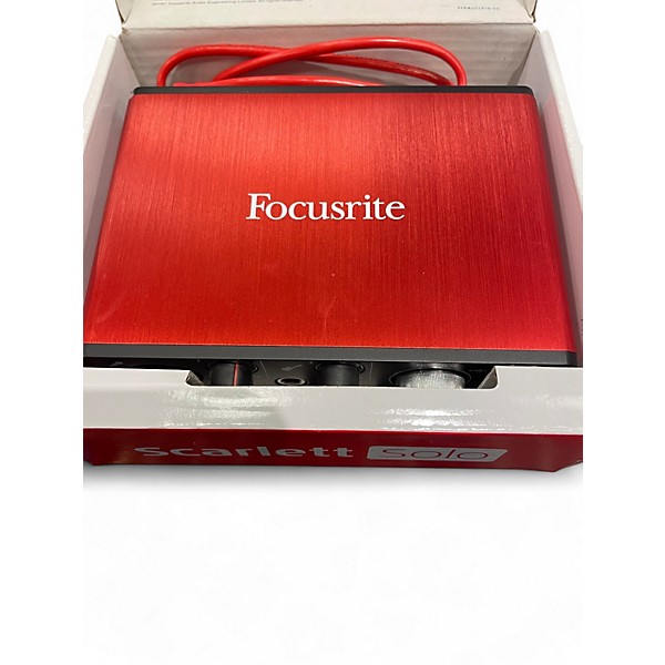 Used Focusrite Scarlett Solo Gen 2 Audio Interface