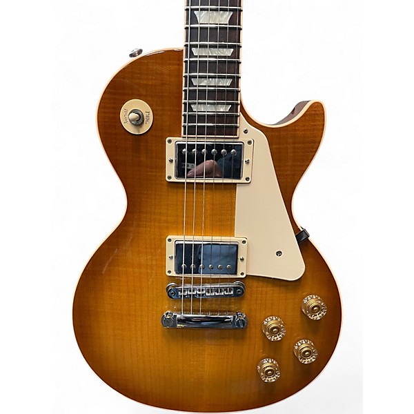 Used 2016 Gibson Les Paul Traditional honey burst Solid Body Electric Guitar