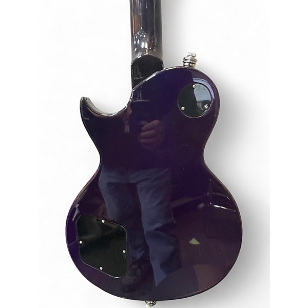 Used Vintage v100plp reissue Trans Crimson Red Solid Body Electric Guitar