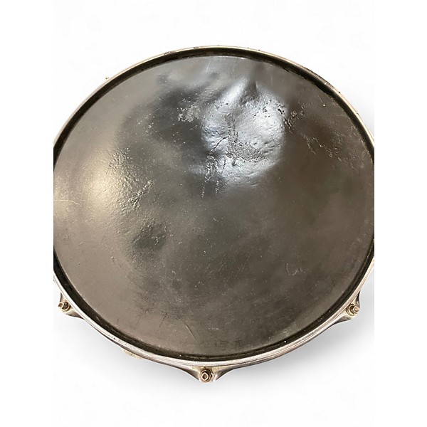 Used Ludwig 14in ROCKER SERIES 1980S SNARE Silver Drum