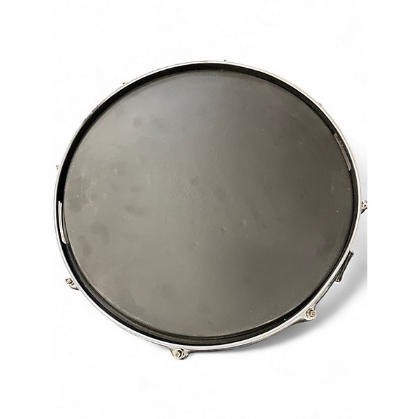 Used Ludwig 14in ROCKER SERIES 1980S SNARE Silver Drum