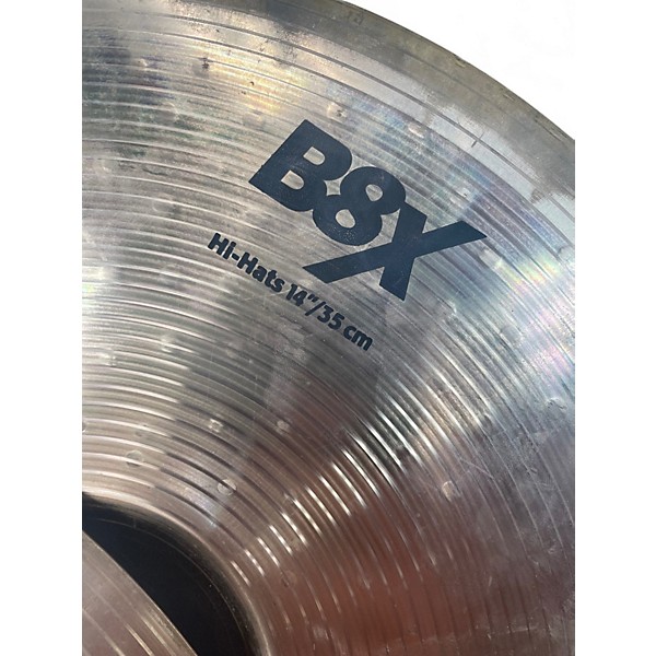 Used SABIAN 14in B8 Hi Hat Pair Cymbal