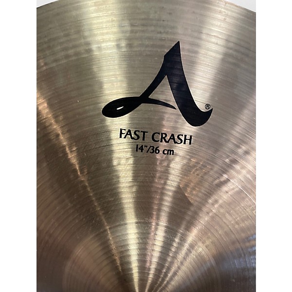 Used 2024 Zildjian 14in A Series Fast Crash Cymbal