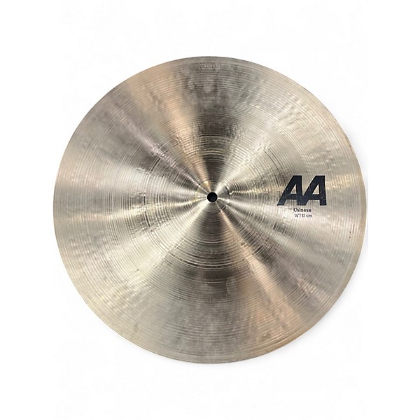 Used SABIAN 16in AA Chinese Cymbal
