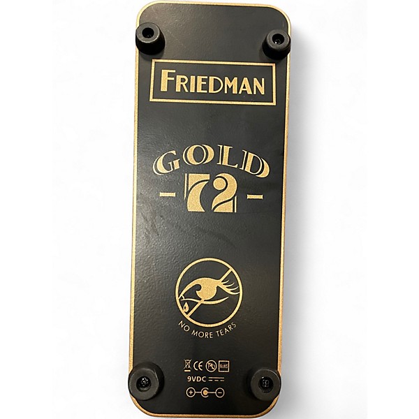 Used Friedman No More Tears Gold 72 Effect Pedal