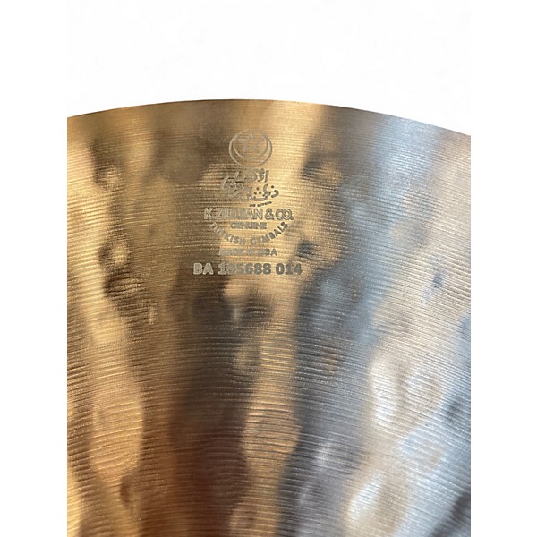 Used Zildjian 15in K Light Hi Hat Bottom Cymbal